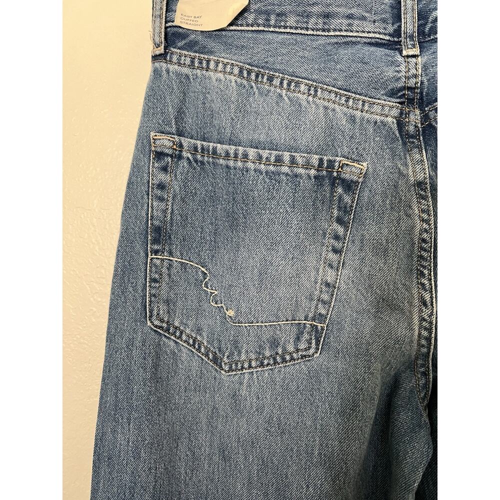NWOT We The Free East Bay Cuffed Straight Jeans Size 32 Baggy Relaxed - Picture 5 of 5